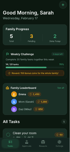 FamilyQuest screenshot